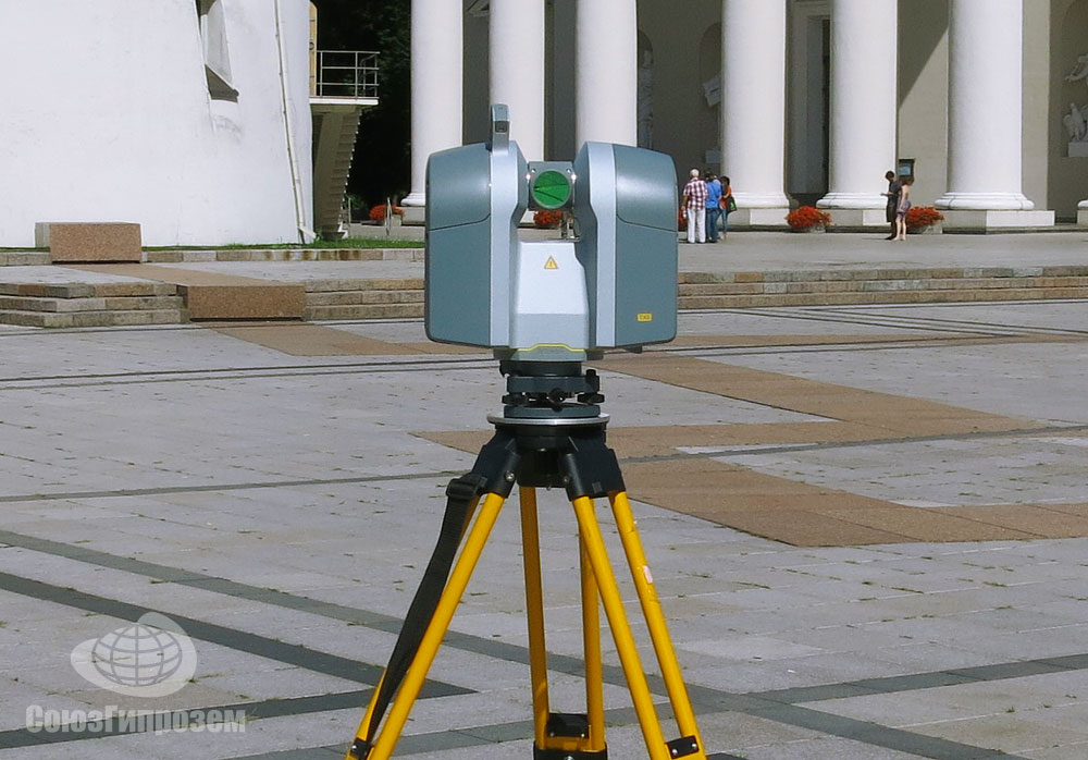 Наземное лазерное сканирование объектов архитектуры